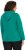 Ulla Popken Face Graphic Long Sleeve Hoodie Emerald Green - Mikiny & mikiny bez kapucne - 