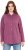 Ulla Popken Cable Knit Long Sleeve Hoodie Berry - Mikiny & mikiny bez kapucne - 