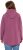 Ulla Popken Cable Knit Long Sleeve Hoodie Berry - Mikiny & mikiny bez kapucne - 