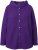 Ulla Popken Cable Knit Long Sleeve Hoodie Deep Violet - Mikiny & mikiny bez kapucne - 