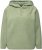 Ulla Popken Teddy Plush Long Sleeve Hoodie Sage Green - Mikiny & mikiny bez kapucne - 