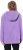 Ulla Popken Teddy Plush Long Sleeve Hoodie Pale Lilac - Mikiny & mikiny bez kapucne - 