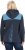 Ulla Popken Waffle Pique Contrast Color Hoodie Navy - Mikiny & mikiny bez kapucne - 