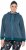 Ulla Popken Fleece-Lined Hoodie Dark Petrol - Mikiny & mikiny bez kapucne - 