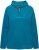Ulla Popken Fleece Sweatshirt Hoodie Dark Petrol - Mikiny & mikiny bez kapucne - 