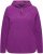 Ulla Popken Fleece Sweatshirt Hoodie Aubergine - Mikiny & mikiny bez kapucne - 