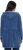 Ulla Popken Indigo Dyed Flounce Panel Hoodie Blue - Mikiny & mikiny bez kapucne - 