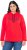 Ulla Popken TRUE Lettering Hoodie Neon Red - Mikiny & mikiny bez kapucne - 
