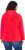 Ulla Popken TRUE Lettering Hoodie Neon Red - Mikiny & mikiny bez kapucne - 