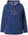 Ulla Popken Perfect Flow Embroidered Hoodie Indigo Denim - Mikiny & mikiny bez kapucne - 