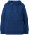 Ulla Popken Applique Lettering Hooded Sweatshirt Dark Blue - Mikiny & mikiny bez kapucne - 