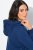 Ulla Popken Applique Lettering Hooded Sweatshirt Dark Blue - Mikiny & mikiny bez kapucne - Pohodlné mikiny, hoodie a pletené svetre