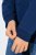 Ulla Popken Applique Lettering Hooded Sweatshirt Dark Blue - Mikiny & mikiny bez kapucne - Pohodlné mikiny, hoodie a pletené svetre