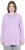 Ulla Popken Decorative Seam Zip-Up Hoodie Lavender - Mikiny & mikiny bez kapucne - 