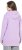 Ulla Popken Decorative Seam Zip-Up Hoodie Lavender - Mikiny & mikiny bez kapucne - 