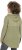 Ulla Popken Mixed Texture Button Down Hoodie Pond Green - Mikiny & mikiny bez kapucne - 