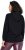 Ulla Popken Decorative Lace-Up Hoodie Black - Mikiny & mikiny bez kapucne - 