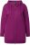 Ulla Popken Contrast Piping Zip-Up Hoodie Pink Berry - Mikiny & mikiny bez kapucne - 