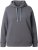 Ulla Popken Relaxed Fit Long Sleeve Hoodie Graphite Grey - Mikiny & mikiny bez kapucne - 
