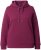 Ulla Popken Relaxed Fit Long Sleeve Hoodie Dark Berry - Mikiny & mikiny bez kapucne - 