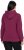 Ulla Popken Relaxed Fit Long Sleeve Hoodie Dark Berry - Mikiny & mikiny bez kapucne - 