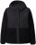 Ulla Popken Mixed Texture Hoodie Black - Mikiny & mikiny bez kapucne - 