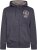 Kam Jeans 7086 British Columbia Chain Yarn Hoodie Jet Black - Mikiny & mikiny bez kapucne - Mikiny & Mikiny s Kapucňou 2XL-12XL