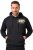 JP1880 Hoodie Breast Print Instinct Black - Mikiny & mikiny bez kapucne - Mikiny & Mikiny s Kapucňou 2XL-12XL