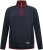 Duke Leicester Quarter Neck Fleece Sweatshirt Navy - Mikiny & mikiny bez kapucne - Mikiny & Mikiny s Kapucňou 2XL-12XL