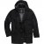 JP1880 Dufflecoat Water-repellent Black - Bundy - Bundy Nadmerné Veľkosti 2XL-8XL