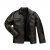 JP1880 Leather Jacket Soft Lamb Nappa Dark Brown - Bundy - Bundy Nadmerné Veľkosti 2XL-8XL
