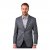JP1880 Jacket Business Donegal Graphite Grey - Bundy - Bundy Nadmerné Veľkosti 2XL-8XL