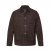 JP1880 Leather Jacket Goat Suede Shirt Collar Dark Brown - Bundy - Bundy Nadmerné Veľkosti 2XL-8XL
