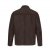 JP1880 Leather Jacket Goat Suede Shirt Collar Dark Brown - Bundy - Bundy Nadmerné Veľkosti 2XL-8XL
