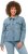 Ulla Popken Embroidered Denim Jacket Light Blue - Bundy - 