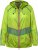 Ulla Popken Neon Rain Jacket Activewear Safety Yellow - Bundy - 