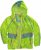 Ulla Popken Neon Rain Jacket Activewear Safety Yellow - Bundy - 