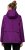 Ulla Popken HYPRAR Water-Repellent Windbreaker Dark Purple - Bundy - 