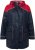 Ulla Popken HYPRAR Colorblock Triple Function Frisian Jacket Navy - Bundy - 