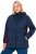 Ulla Popken 2-in-1 Functional Jacket Navy - Bundy - 