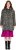 Ulla Popken Leopard Print Shirt Jacket Black - Bundy - 