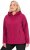 Ulla Popken Softshell Contrast Color Jacket Magenta - Bundy - 