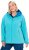 Ulla Popken Softshell Contrast Color Jacket Turquoise - Bundy - 