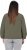 Ulla Popken Cargo Style Elastic Hem Jacket Olive Grey - Bundy - 