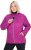 Ulla Popken HYPRAR Lightweight Quilted Water-Repellent Jacket Berry - Bundy - 