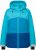 Ulla Popken HYPRAR Colorblock Fully Lined Ski Jacket Bright Turquoise - Bundy - 