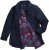 Ulla Popken Quilted Jacket Navy - Bundy - 