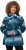 Ulla Popken HYPRAR 2-in-1 Waterproof Fitness Jacket Ink Blue - Bundy - 