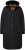 Ulla Popken 2-in-1 Quilted Fleece Lined Coat Black - Bundy - 