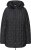 Ulla Popken HYPRAR Channel Quilted Jacket Black - Bundy - 